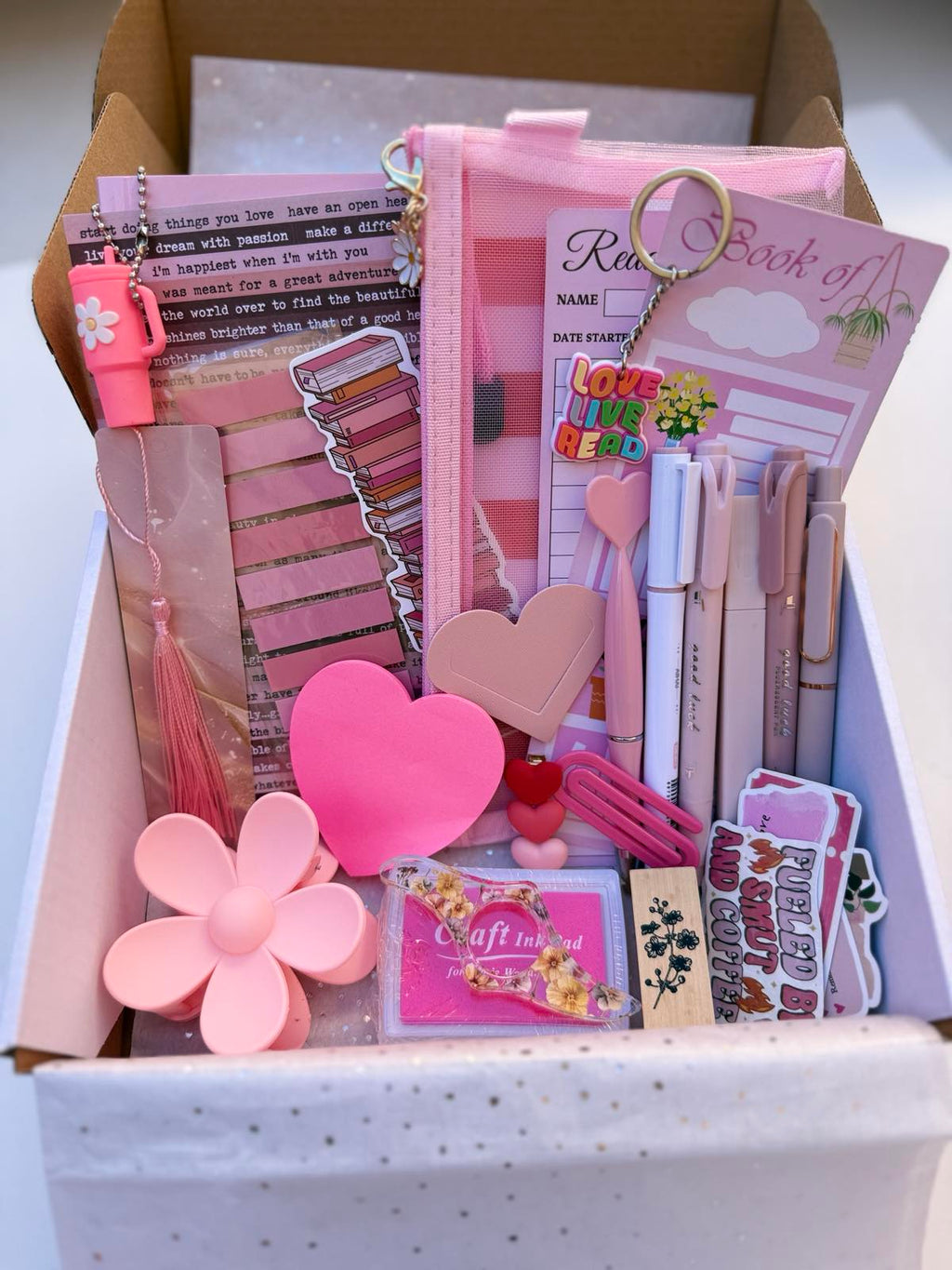 Pink Aesthetic Reader Gift Box