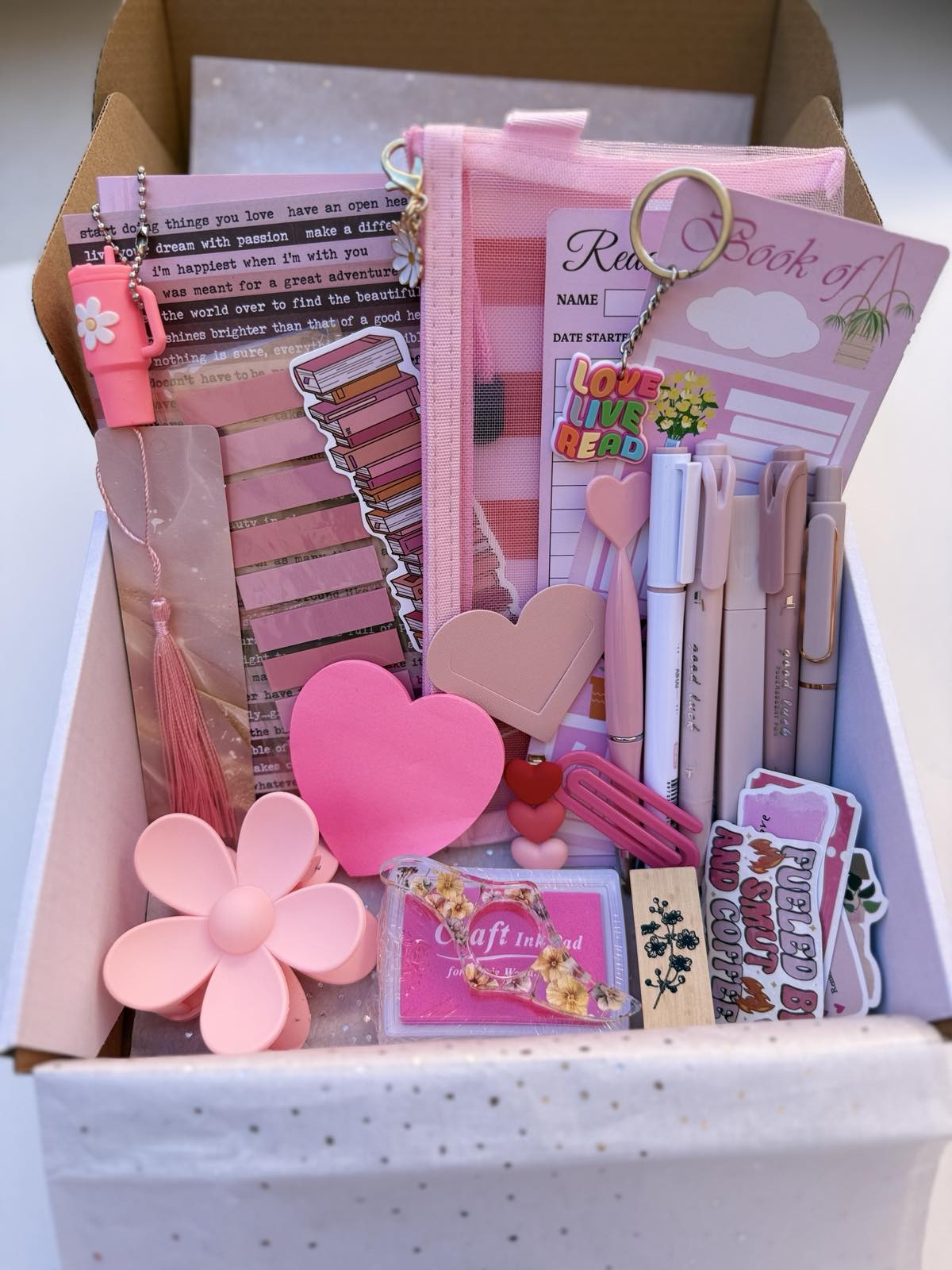 Pink Aesthetic Reader Gift Box