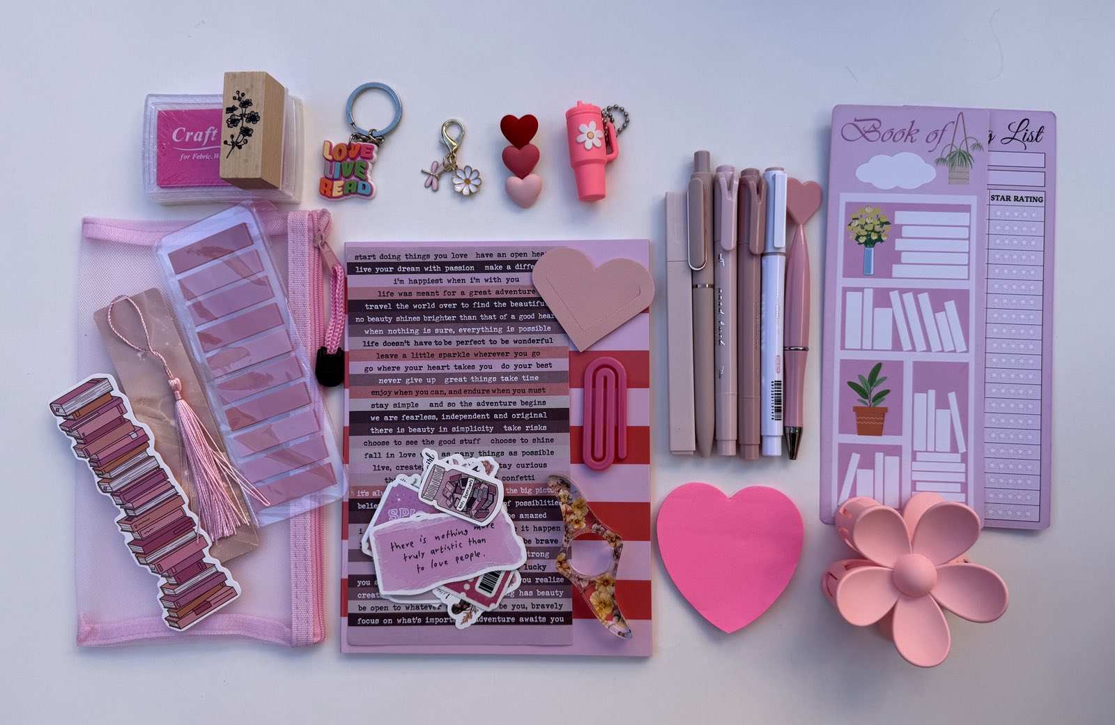 Pink Aesthetic Reader Gift Box
